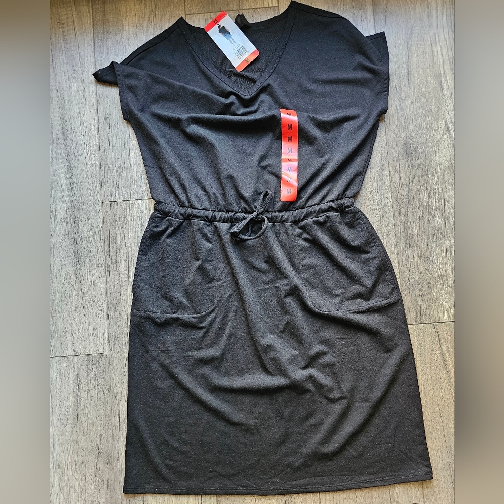 32 Degrees Dress Cool Black Romper Summer Lightweight Womens Medium Cute